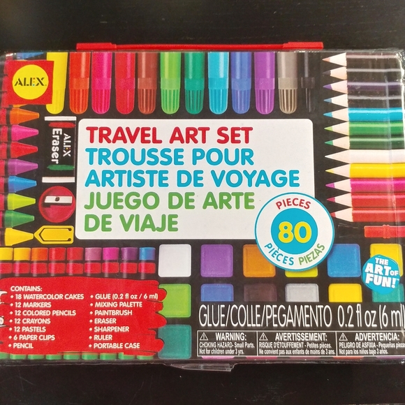 alex travel art set